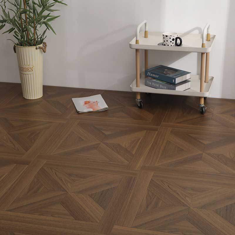 600*600 Lantai lamina Tenun Retro