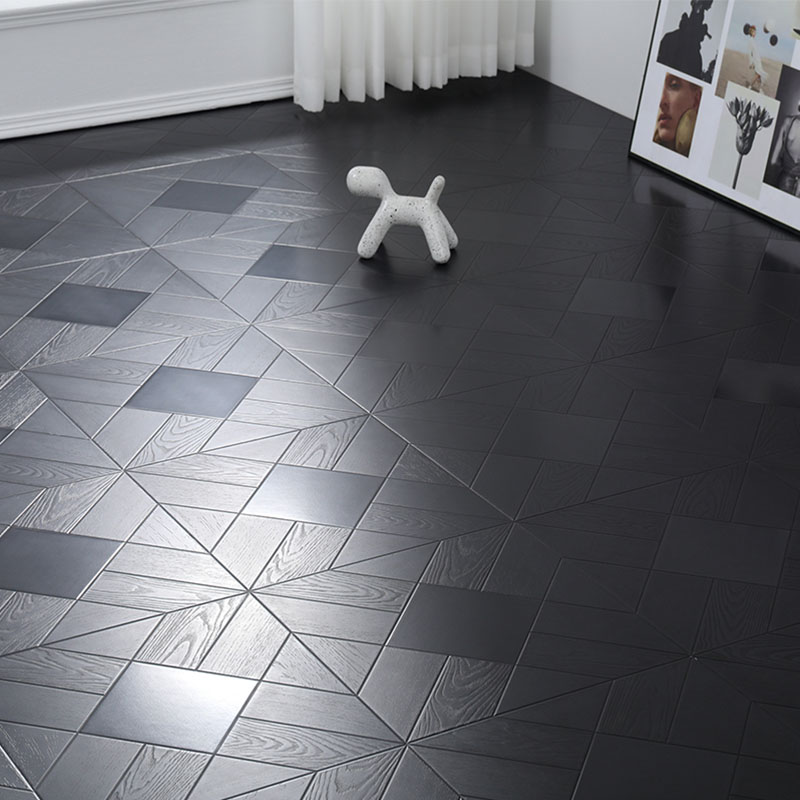 Lantai Laminat Mozek berbentuk berlian